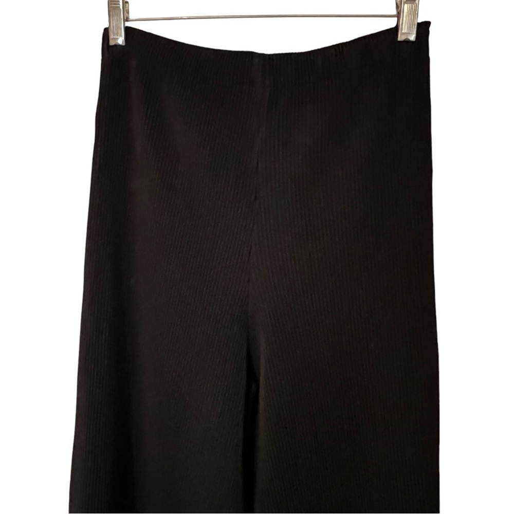 Alquema High Rise Wide Leg Micro Pleated Palazzo Trouser Pants Black Australia S - Picture 4 of 15